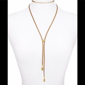 Vanessa Mooney Cicely Bolo Necklace